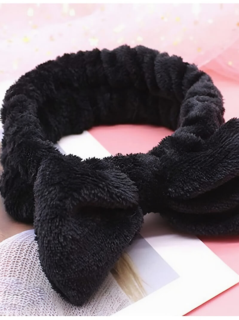 Velvet Bow Headband